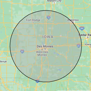 First Choice Delivery Map
